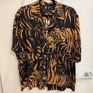 AllSaints Tiger Print Shirt